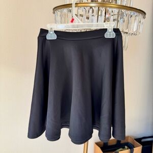 Fashion Nova Black Skater Mini Skirt for Cocktail